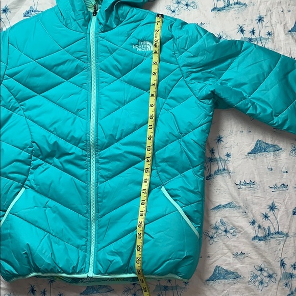North Face Reversible Perrito Jacket Ion Blue - Picture 11 of 12